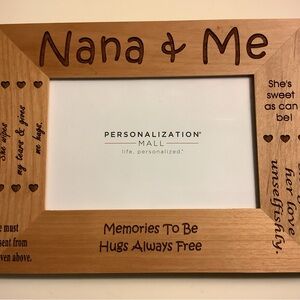 NWOT! Wooden Nana picture frame